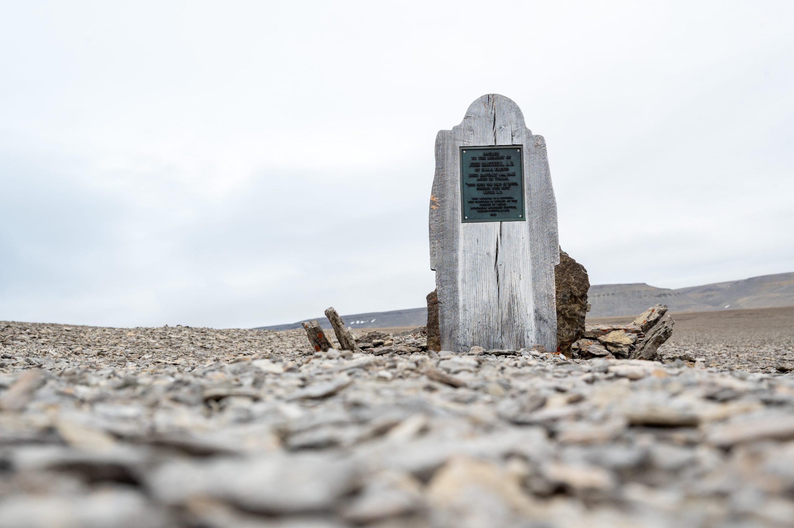 A grave at Beechey Island.