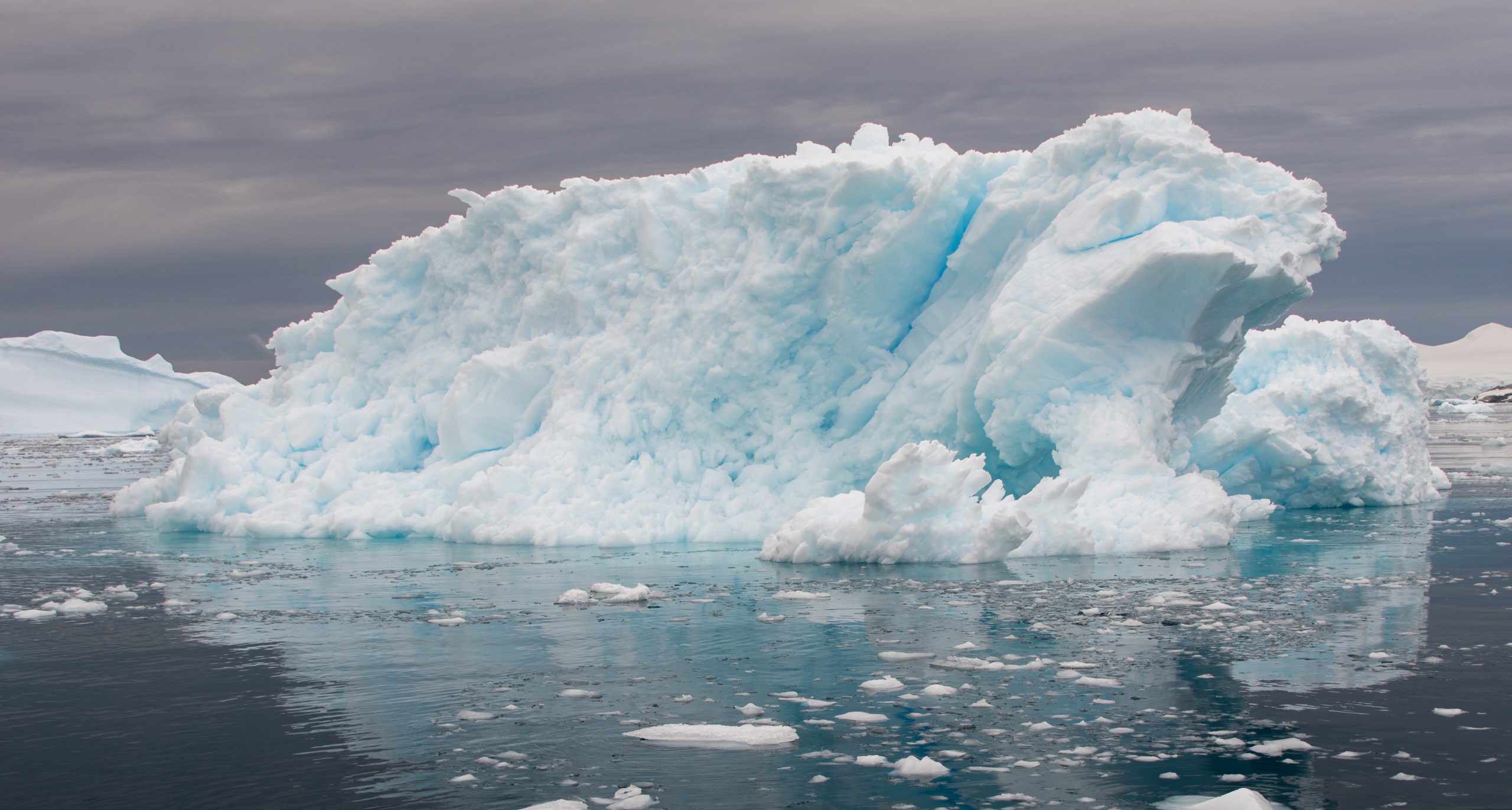 Large iceberg in Antarctica.
